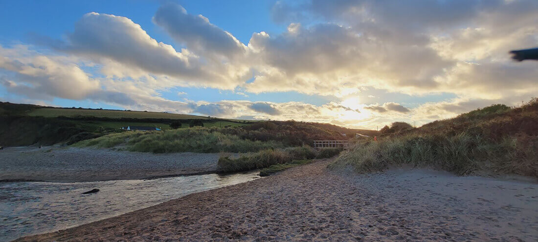 Lichterspiel in Pembrokeshire