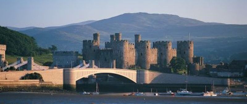 Cowny Castle in Wales