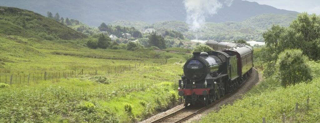 Der Jacobite Steam Train