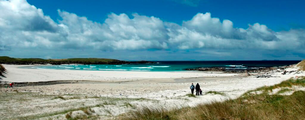 Strand äußere Hebriden, Schottland