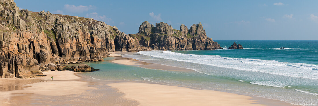 Pednvounder Beach in Westcornwall
