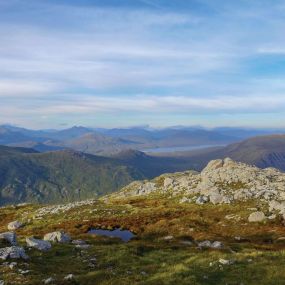 Einzigartige Bergpanoramen