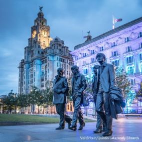 The "Fab Four" in Liverpool
