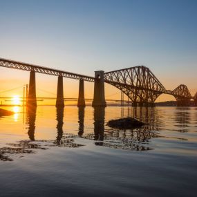 Forth Bridge bei Edinburgh